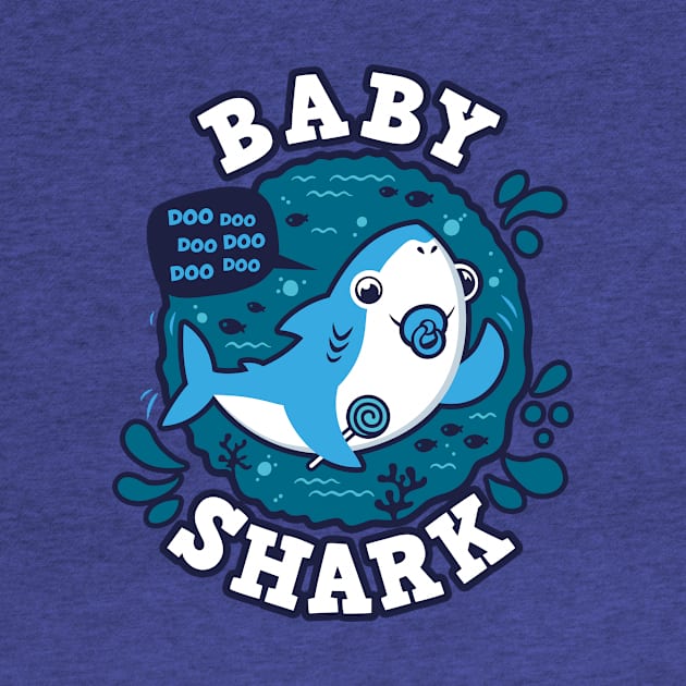 Baby Shark Boy Pacifier (trace) by Olipop